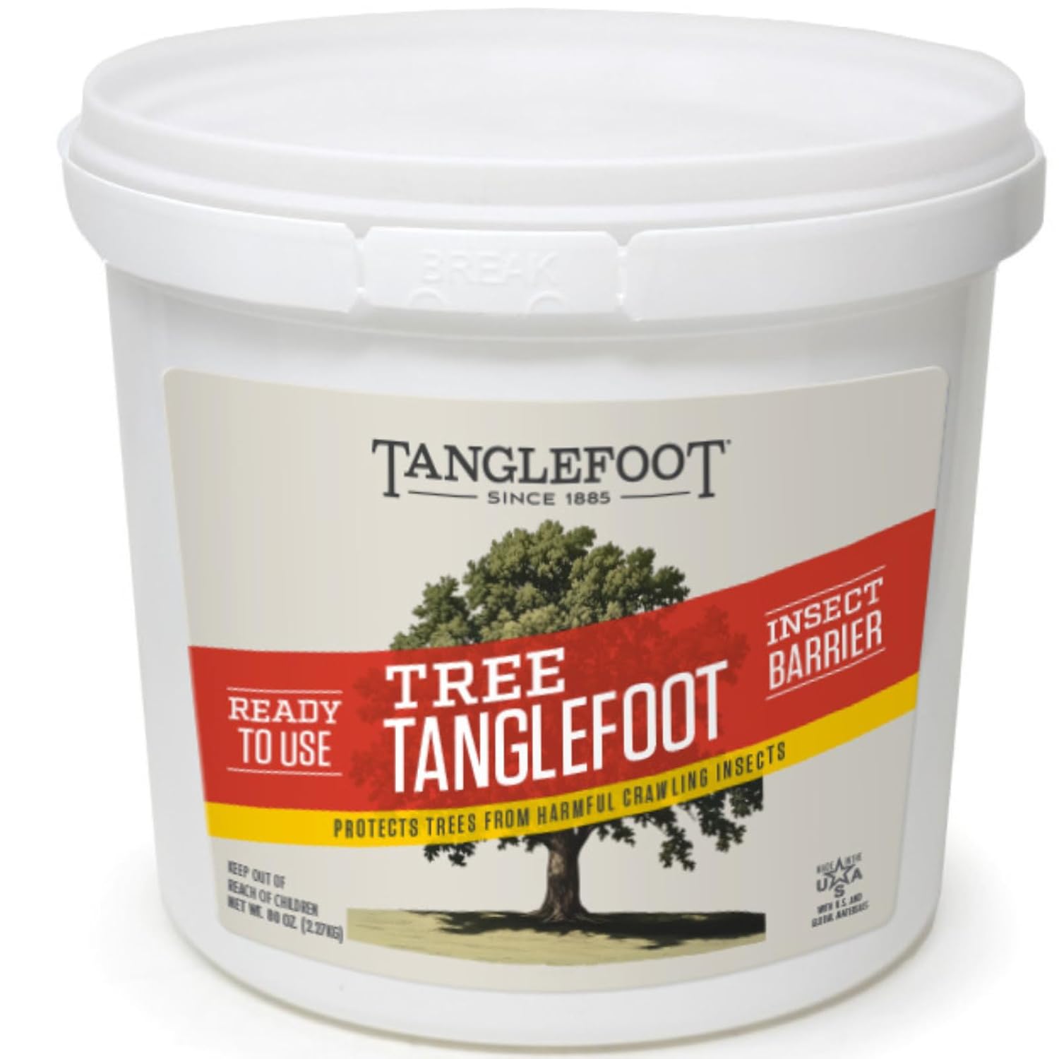 Tanglefoot insect barrier banding gum