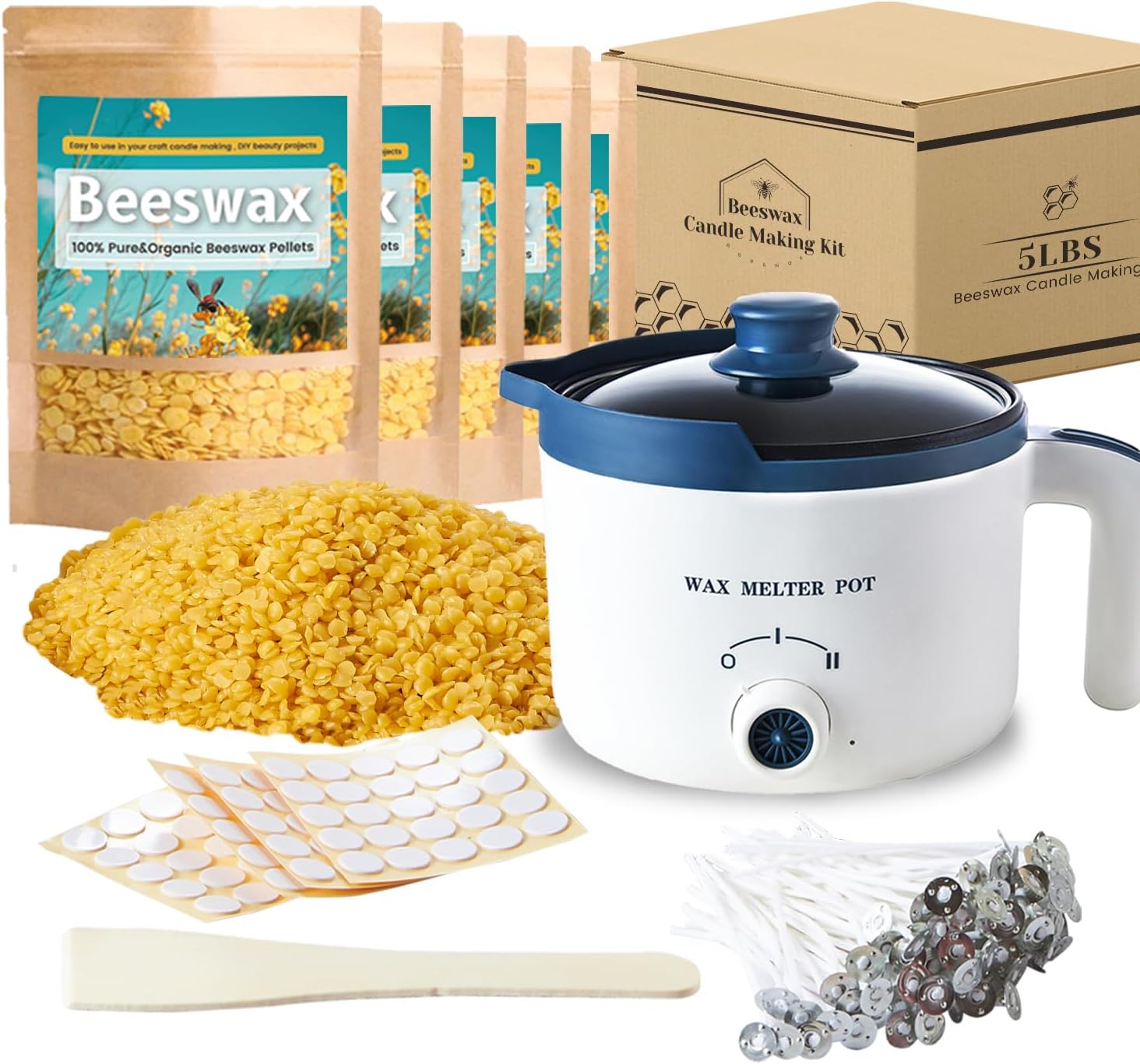 Beeswax Candle Making Kit