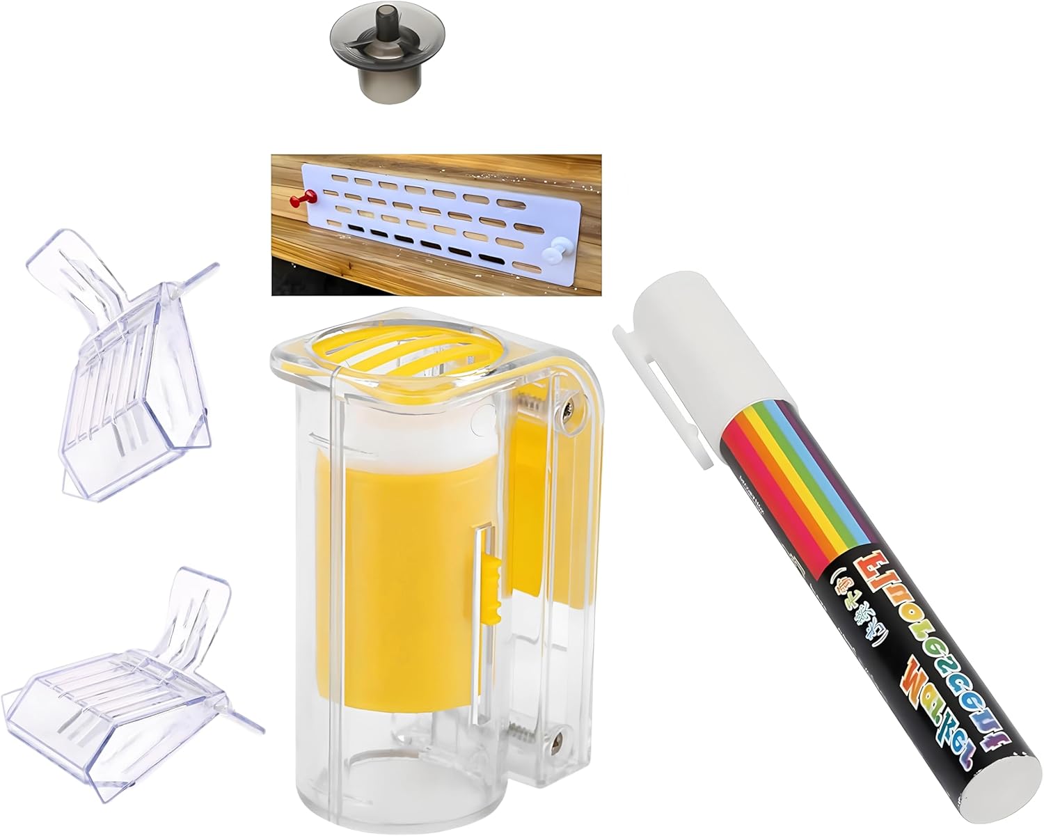 6pcs Queen Bee Catcher and Marking Set