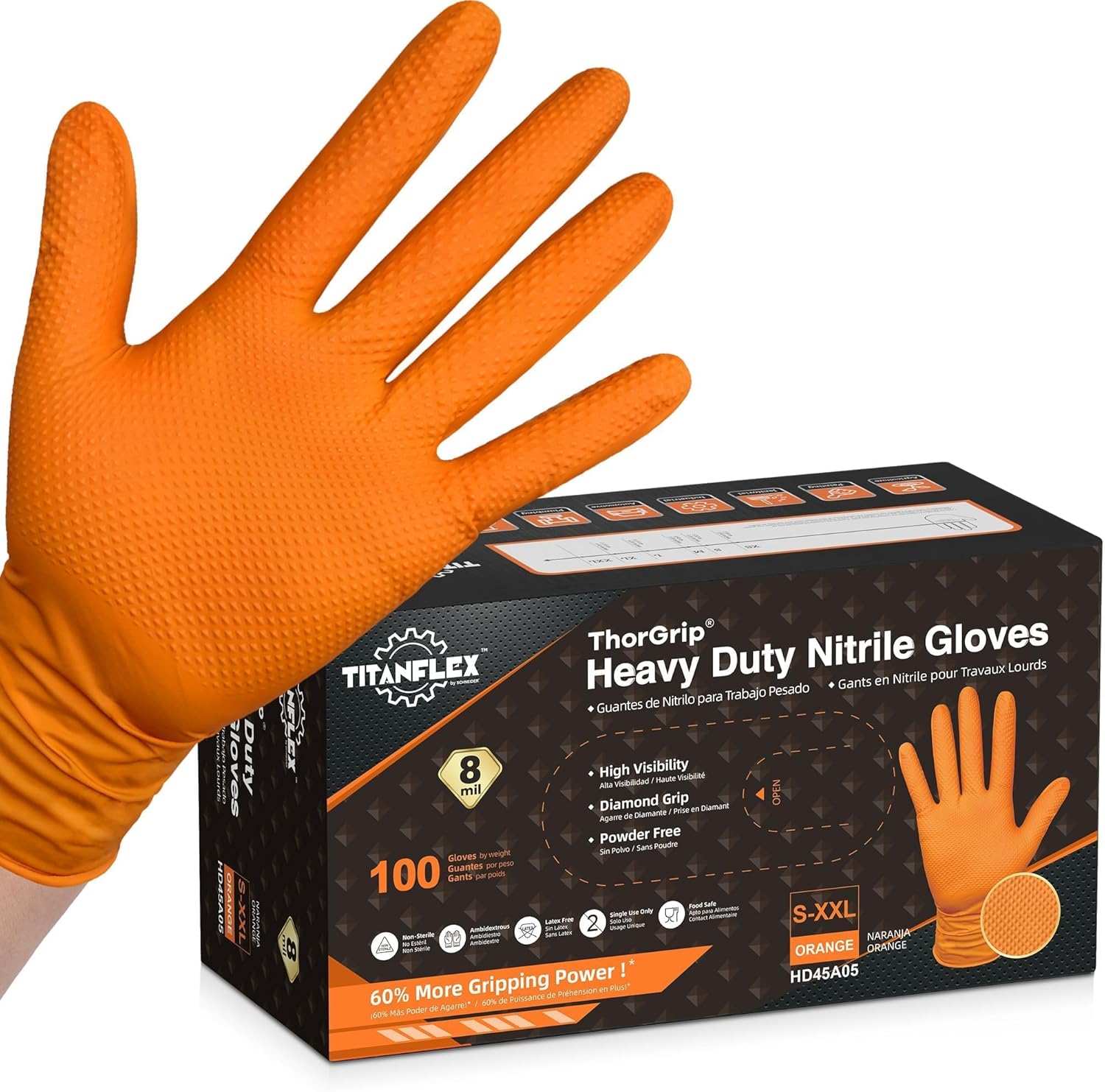 TitanFlex Nitrile Gloves