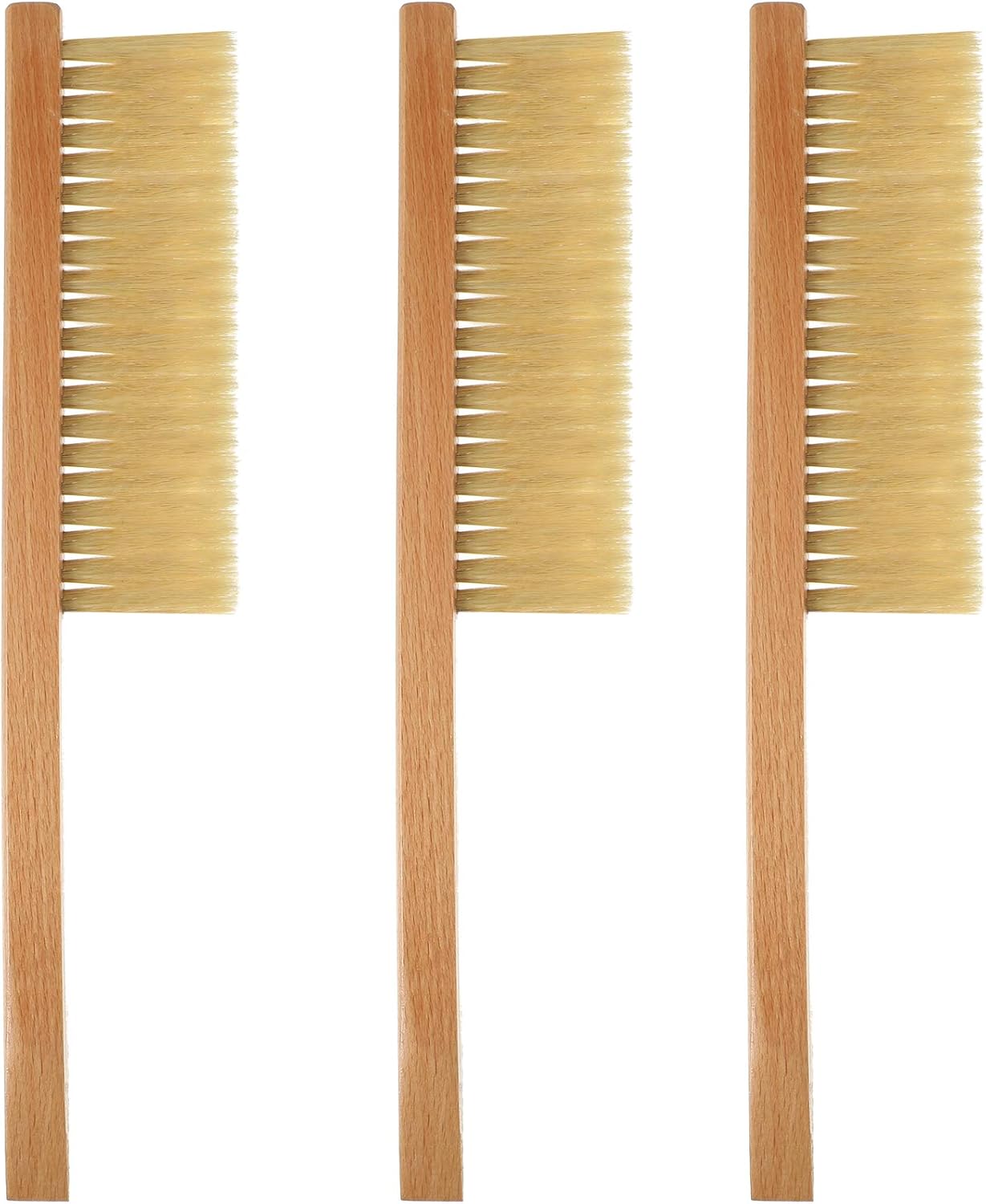 Bee Brush with Wooden Handle