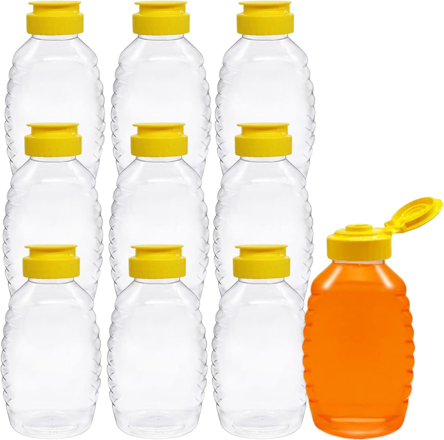 Skywin TidyFriend 32 oz Honey Squeeze Bottles – 10 Pack