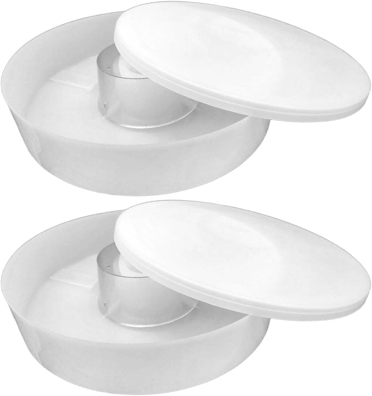 Aukbeefun 2 Rapid Round Bee Feeders