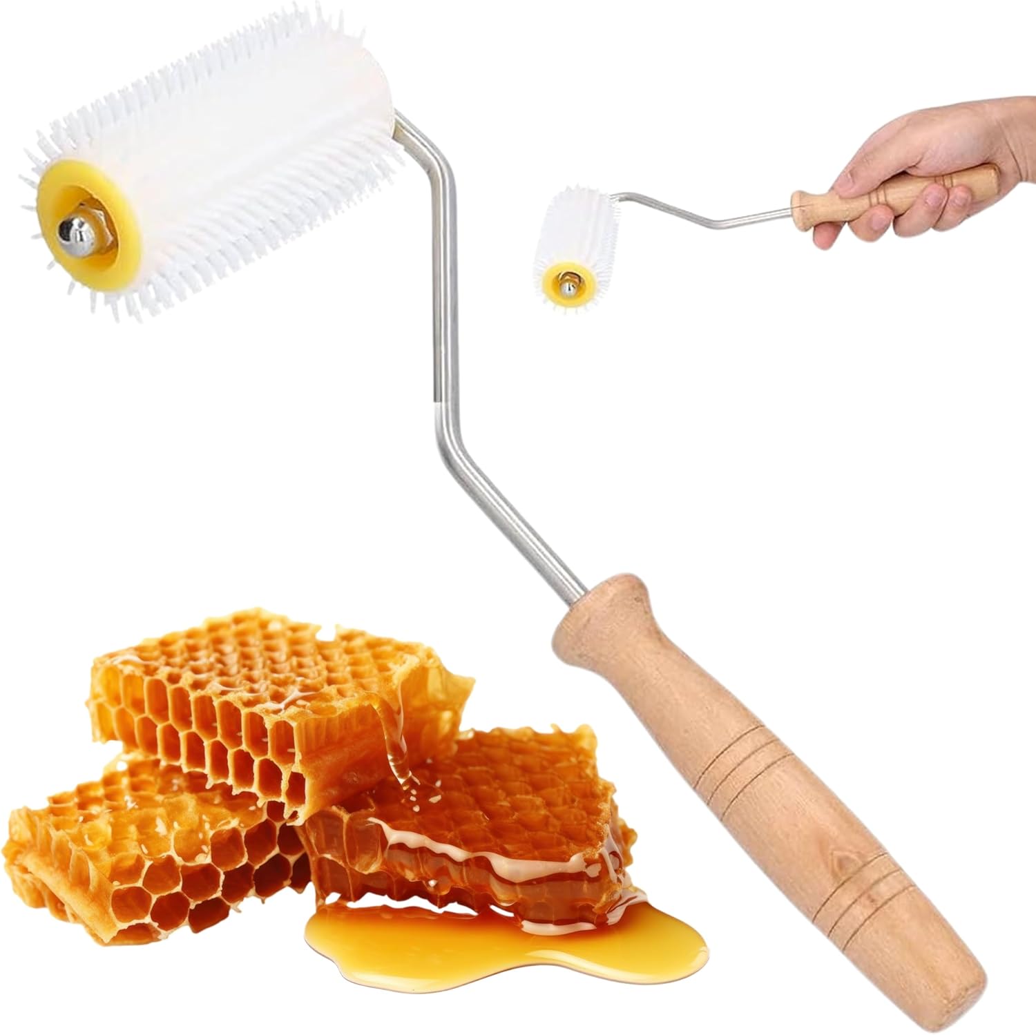 SunVara Honey Uncapping Needle Roller